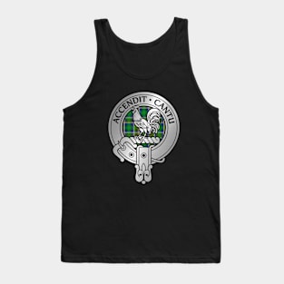 Clan Cockburn Crest & Tartan Tank Top